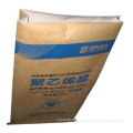 Pp And Paper Materail Poly Paper Bag With Customed Printing